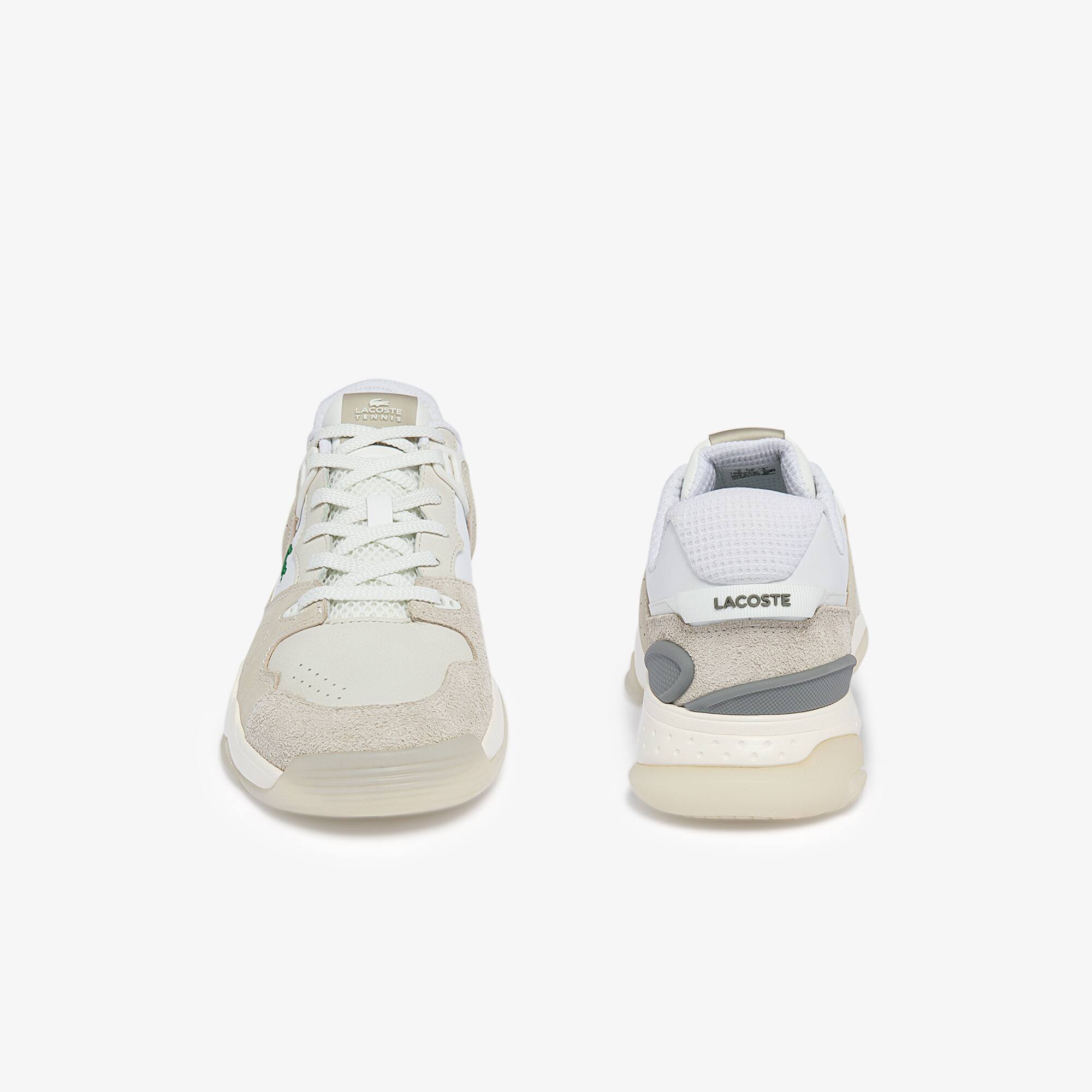 Zapatillas de hombre T-Point de piel y ante | LACOSTE