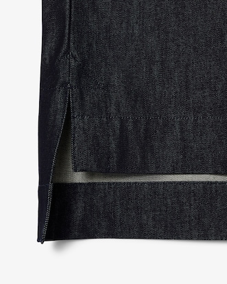 Polo de denim oversize Runway
