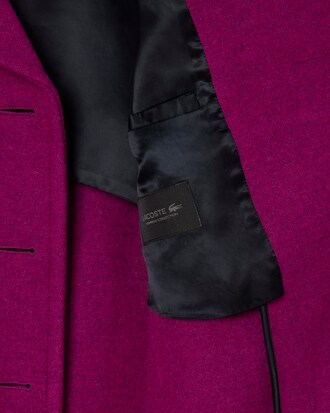 Gabán de lana flameada Runway