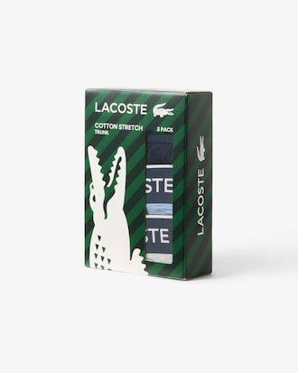 Pack de 3 calzoncillos de algod&oacute;n el&aacute;stico