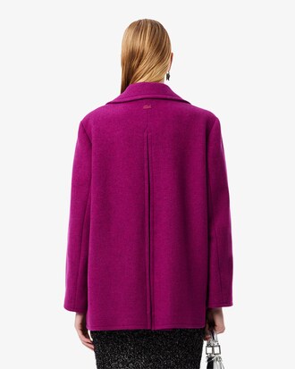 Gabán de lana flameada Runway