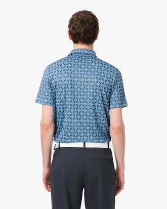 Polo de golf de corte regular con estampado