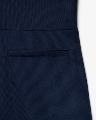 Vestido de golf con ribetes en contraste Ultra-Dry