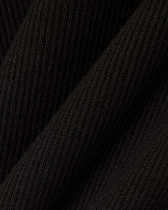 Camiseta de canal&eacute; de algod&oacute;n de corte ajustado