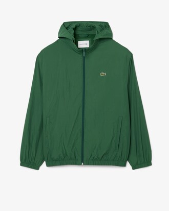 Chaqueta de chándal con capucha hidrófuga