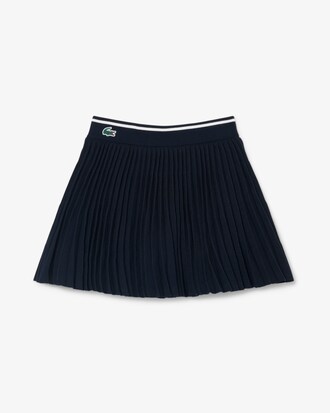 Falda plisada de tenis retro de interlock