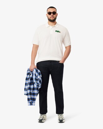 Polo con insignia de corte clásico L.12.12