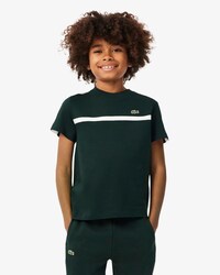 Camiseta de algod&oacute;n con bloques de color