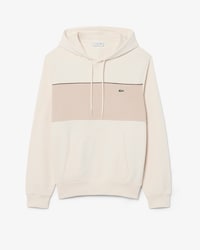 Sudadera con capucha con bloques de color de felpa