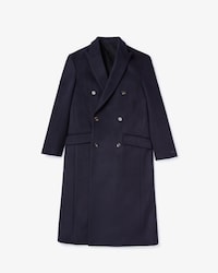 Abrigo de hombre Fashion Show con solapa cruzada