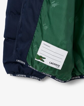 Unisex chaqueta con capucha acolchada de tafet&aacute;n diamantado