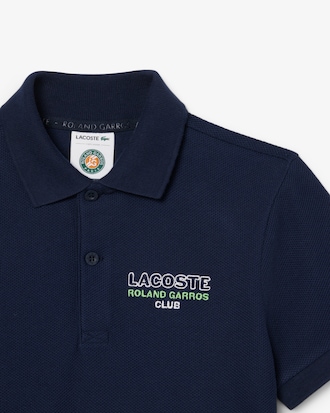 Polo de tenis de piqué Roland Garros Edition