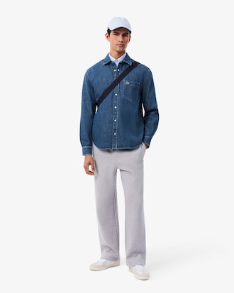 Camisa denim de corte regular