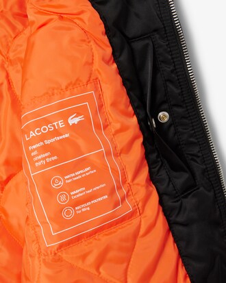 Cazadora tipo bomber acolchada impermeable