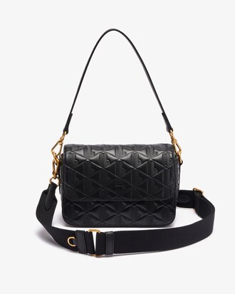 Bolso para llevar al hombro Maheki de piel en relieve