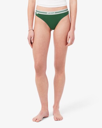 Tanga de algod&oacute;n el&aacute;stico