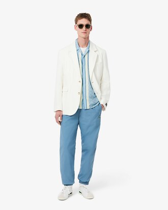 Camisa con monograma de corte recto