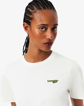 Camiseta de algod&oacute;n con insignia