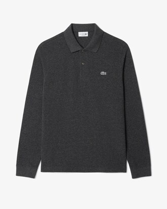 Polo de corte clásico de manga larga L.12.12