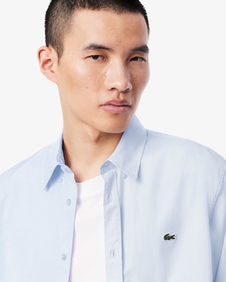 Camisa de corte regular de algod&oacute;n