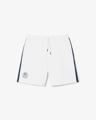 Pantal&oacute;n corto de tenis cl&aacute;sico con insignia decorativa Ultra Dry