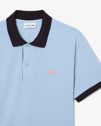 Polo de canal&eacute; en contraste de corte cl&aacute;sico