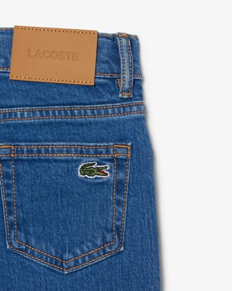 Pantal&oacute;n vaquero el&aacute;stico con cinco bolsillos