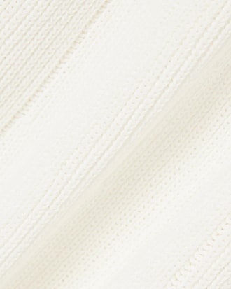 Vestido plisado de canal&eacute; de mezcla de algod&oacute;n