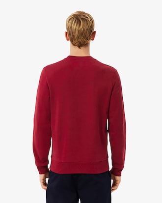 Sudadera de felpa con ribete de logotipo