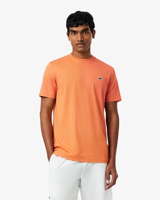 Camiseta de tenis de jacquard el&aacute;stico Ultra-Dry