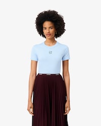Camiseta de punto jersey con bordado