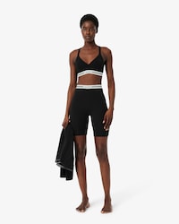 Pantalón corto de ciclista loungewear de algodón