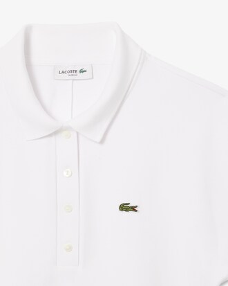 Polo de piqué ajustable de corte ajustado