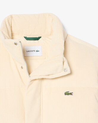 Chaqueta de plum&oacute;n de pana