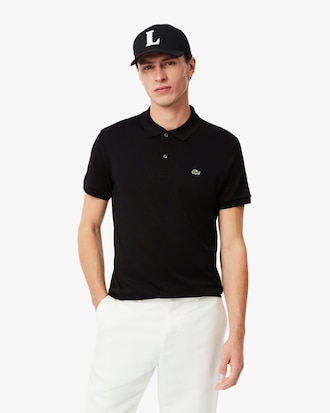 Polo de corte regular de algodón prima