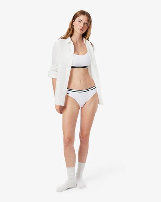 Bralette de algod&oacute;n de canal&eacute;
