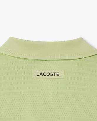 Polo de tenis de jacquard el&aacute;stico Ultra-Dry