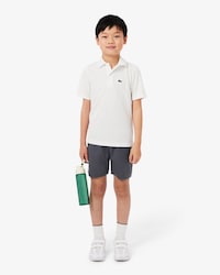 Pantal&oacute;n corto deportivo de tafet&aacute;n de rombos