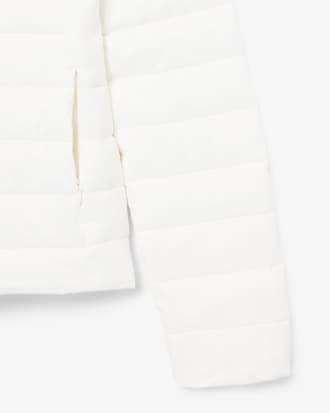 Water-Repellent Quilted Puffed Jacket