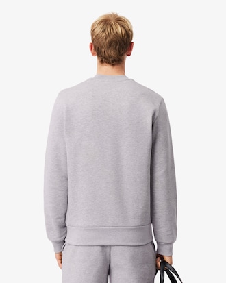 Sudadera de cuello redondo de felpa