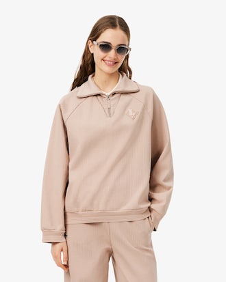 Sudadera con cremallera de fabricaci&oacute;n francesa