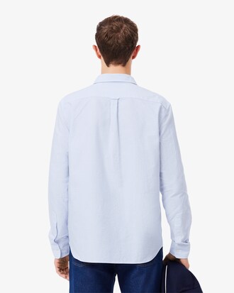 Camisa Oxford de corte regular de rayas