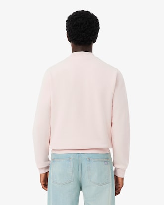 Sudadera de felpa con cocodrilo con paisaje