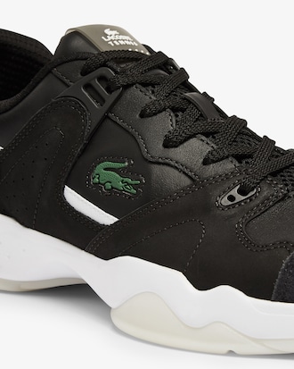 Zapatillas de hombre T-Point de piel y ante