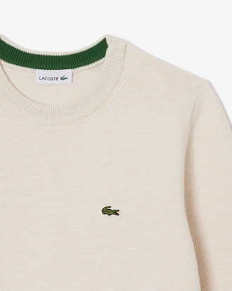 Unisex jersey de cuello redondo de algod&oacute;n