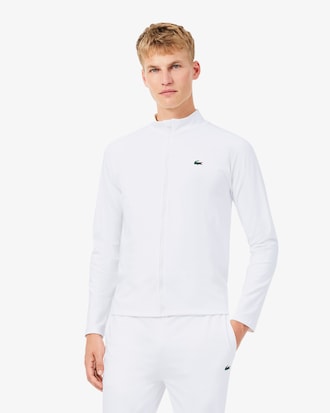 Prenda intermedia deportiva con cremallera en tejido el&aacute;stico UltraDry