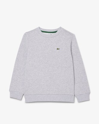 Sudadera de cuello redondo de felpa