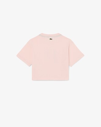 Camiseta de algod&oacute;n con estampado oversized   