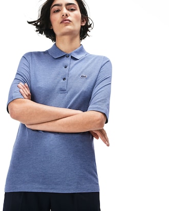 Polo Classic Fit Lacoste Con Mangas Tres Cuarto De Petit Piqu&eacute; Liso