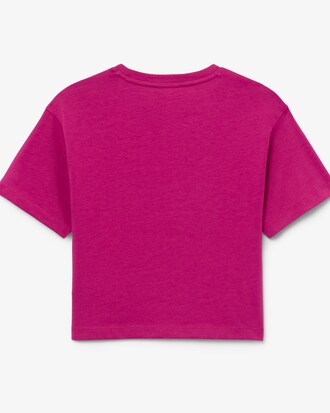 Camiseta oversize de algod&oacute;n con insignia